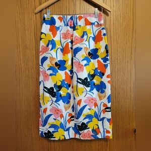 J. Crew Floral Midi Skirt - Multicolor 4